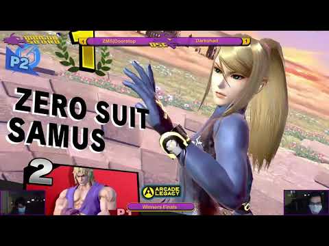 ZMS|Doorstop [Zero Suit Samus] vs Darkshad [Ken] AL 54 Winners Finals