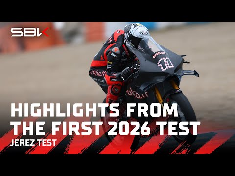 HIGHLIGHTS from two rainy days of testing at Jerez 🌧️ | 2026 #WorldSBK