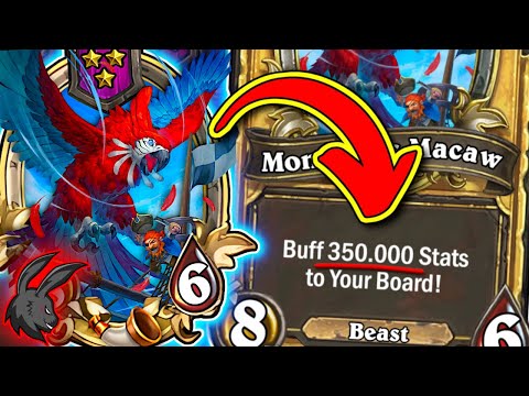 INSANE Deathratte Interaction (NOT Balanced) | Hearthstone Battlegrounds