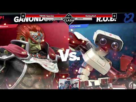 SPANDEX (ROB) vs Konkeydorf (Ganondorf) Queen City Clash #49 Winners Quarters