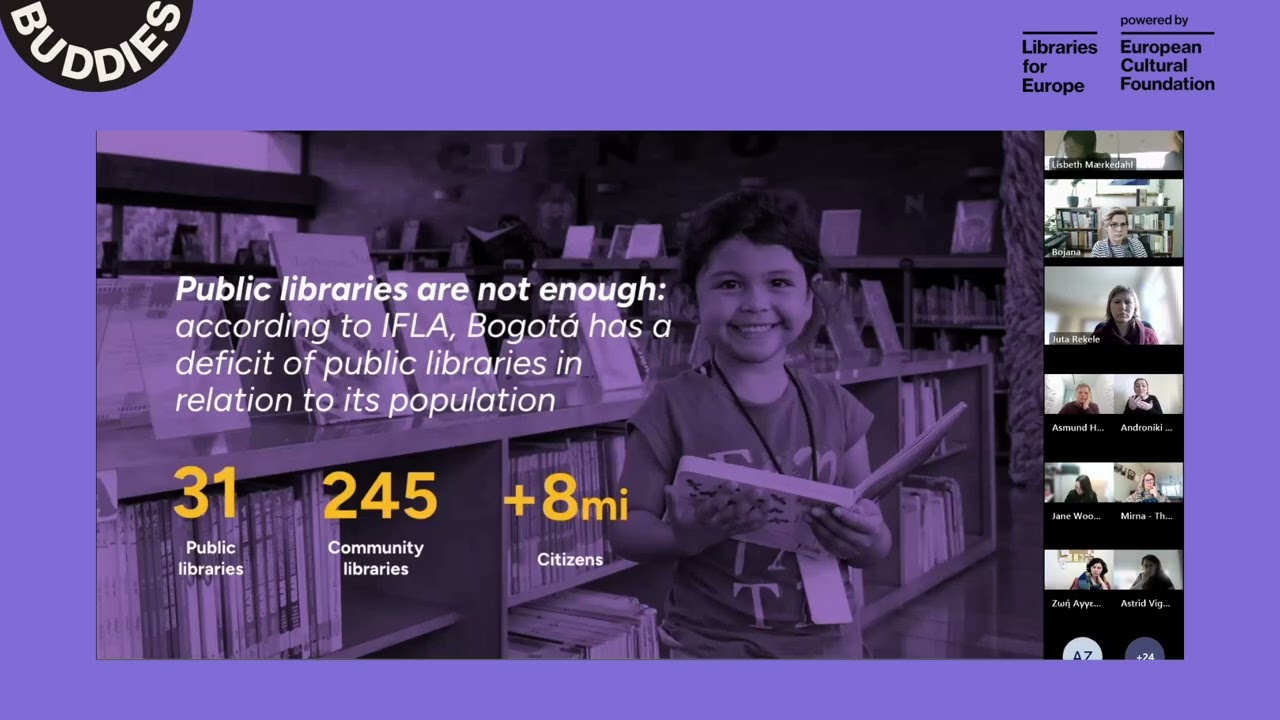 Collaborative Design for Libraries, with Alexander Zambrano | BUDDIES Social Masterclass