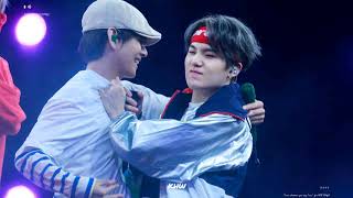 BTS Taegi Moment 5th Muster (Part.3) - BTS V is perfect for shy Suga moment