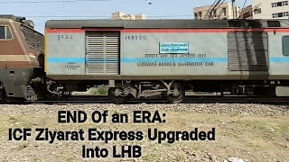preview picture of video 'END Of an ERA: ICF Ziyarat Express Upgraded Into LHB!!'