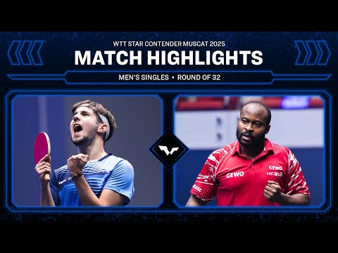 Eduard Ionescu vs Quadri Aruna | MS R32 | #WTTMuscat 2025