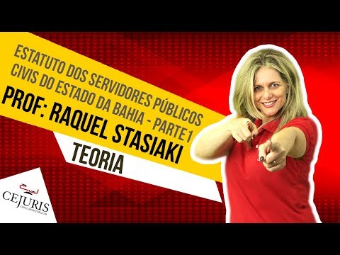 Estatuto dos Servidores Públicos Civis do Estado da Bahia [Parte1] - MP Bahia