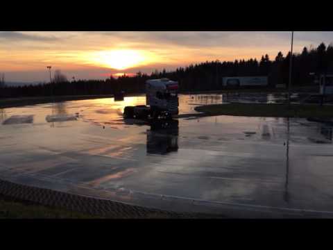 bertracing - Nürburgring Nordschleife Drift Scania LKW Fahrsicherheitszentrum 26.03.2016