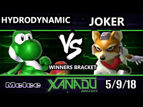 S@X 249 SSBM - Hydrodynamic (Yoshi) Vs. Joker (Fox) - Smash Melee Winners Bracket