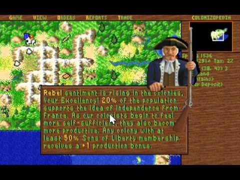 How to: Get around, Survive and WIN Sid Meier's Colonization (1994)