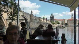 outdoor bar/restaurant of Hotel U Jezulatka, Prague, CZ