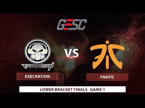 Execration vs Fnatic | Game 1 | GESC E-Series: Jakarta SEA