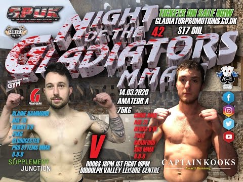 GPUK Night of the Gladiators 42 - Chris Anix vs Blaine Hammond