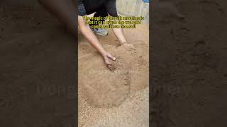 The #magic of the #silt #machinery  is that it can break down moist, caked #soil into #fine #soil