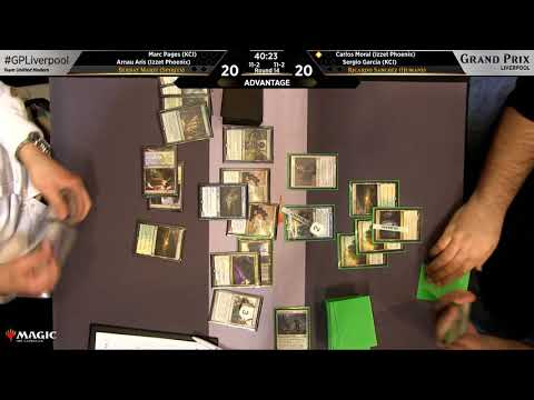 Magic the Gathering GP Liverpool 2018 Round 14 Team Modern