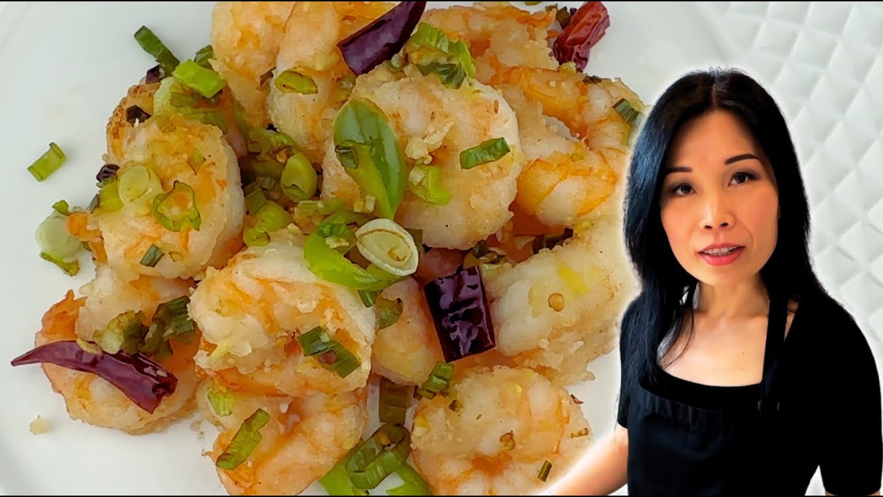 EASY Crispy Salt & Pepper Shrimp in Minutes! 椒盐虾
