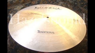 Video thumbnail for Istanbul Mehmet Traditional 18" Flat Ride 1562 gs by Hazelshould Drums & Cymbals
