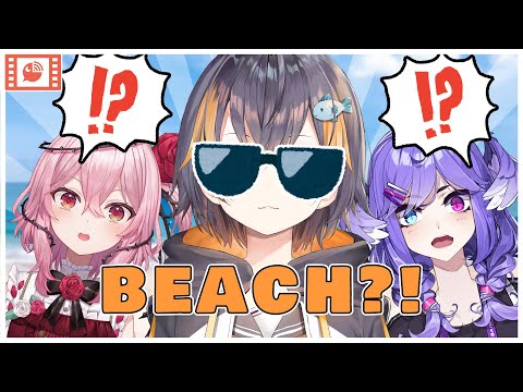 Beach Escapades with OBSYDIA | NIJIScenario (NIJISANJI EN VTuber Anime)