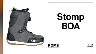 Rome Stomp Boa Snowboard Boots 2025 | evo