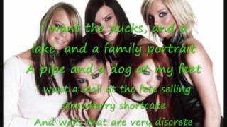 Girls Aloud-Live in the Country with Lyrics