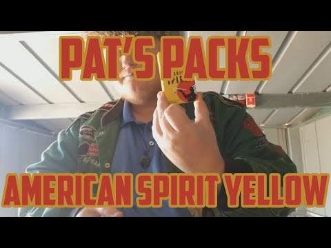 Pat's Packs - American Spirit Yellow Cigarette Review