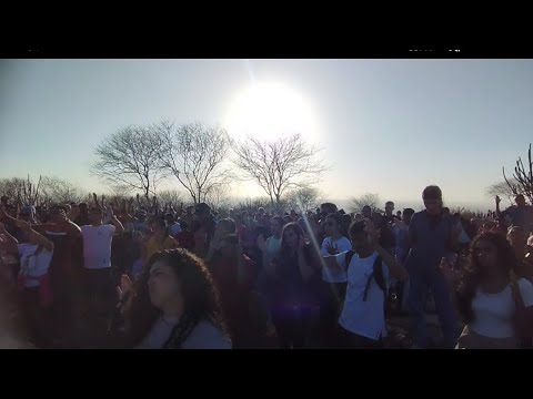 Missa de Cristo rei no topo da Serra Danta Jaguaruana Ceará