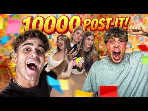 I'M FILL FRATINO'S ROOM WITH 10,000 POST-IT NOTES!