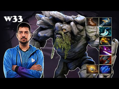 w33 - Tiny Safelane | Dota 2 7.30c Gameplay