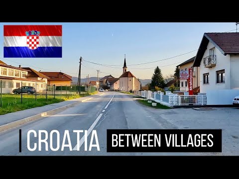 Driving in Croatia in October 2022 from Velika Ves to Sesvete