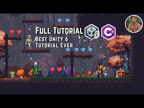 Full Course on How to Make a 2D Game in Unity with C# -Beginners & Intermediate(Unity 6 Tutorial)