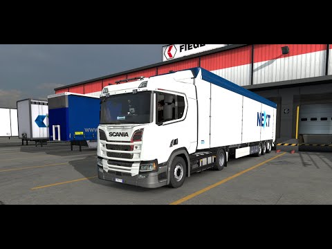 ETS2 1.36 + PROMODS 2.45 + TRACKIR - RUTA LARGA A CALAIS -SCANIA S540