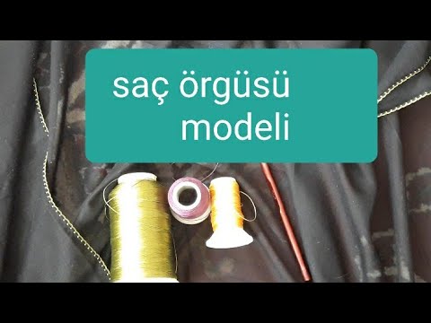 208-Fıstıklı saç örgü modeli nasıl yapılır