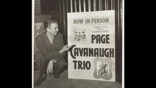 Page Cavanaugh Trio at Sahara, Lake Tahoe, 1969