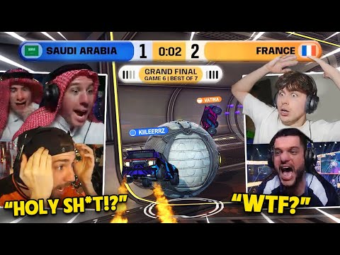 Streamers React To The ROCKET LEAGUE WORLD CUP GRAND FINAL 2025! *Saudi Arabia vs France*
