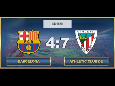 AFL. Spain. Premier League. 27 Tour. Barcelona v Athletic Club de Bilbao