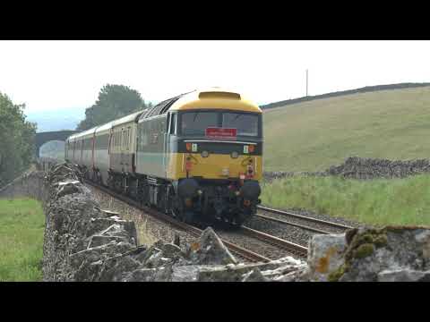 47712 The North Pennine Staycation exp & 66721 on Freight 11th Aug 2020
