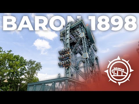 🇳🇱 EFTELING: Baron 1898 | Attraction Walkthrough 4K