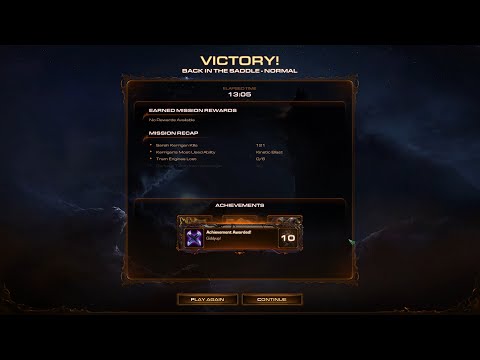 StarCraft II 10th Anniversary Campaign Achievements Hunt 31 - Giddyup!