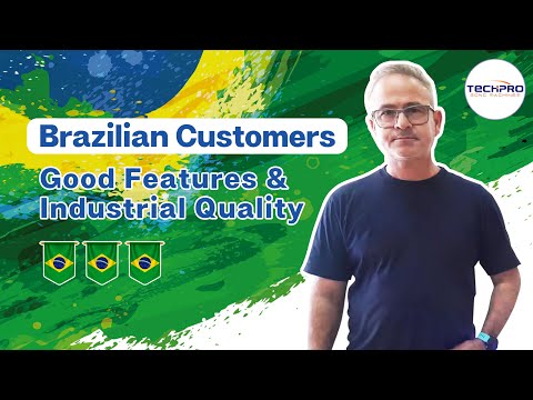 Brazilian Customer Recommend TechPro ATC Wood CNC Router Drilling Bank Machine to Others Buyers
