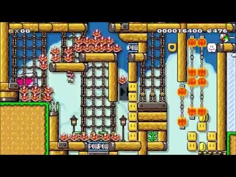 Super Mario Maker - One Screen Puzzle - Thomandy #7