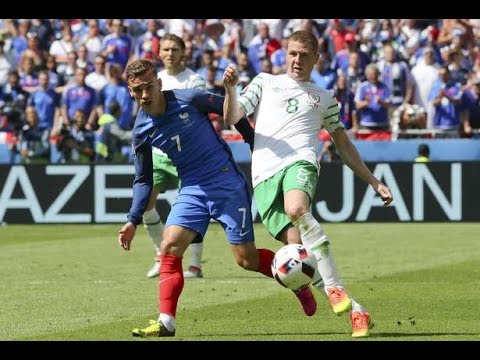 France 2-1 Republic of Ireland: Antoine Griezmann brace breaks Irish hearts