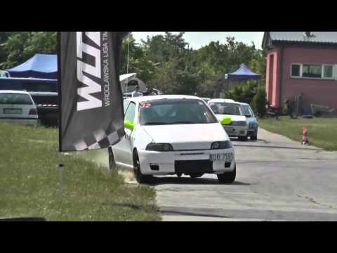 Wrocławska Liga Time Attack 2014   VII Runda Fiat Punto GT2 Turbo Rally  Marcisz / Margasińska