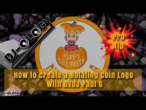 How to Create a Rotating Coin Logo with DVDJ Paul G