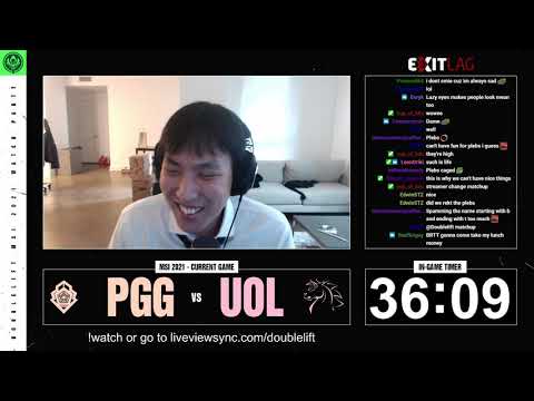 Doublelift impressionado com os musculos e tamanho do stick do BRTT