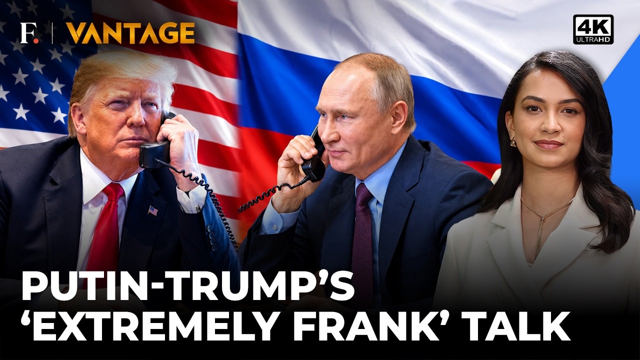 Putin-Trump Hold Hour-Long Call After U.S. Envoys Visit Moscow | Vantage on Firstpost | 4K