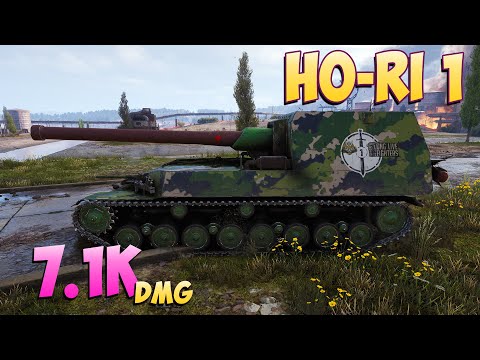 Ho-Ri 1 - 4 Kills 7.1K DMG - Reflecting! - World Of Tanks