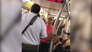 Woman On Subway Screams 'Judaism Is Not A Race'