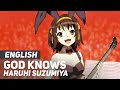 Haruhi Suzumiya - "God Knows" (FULL) | ENGLISH ver | AmaLee