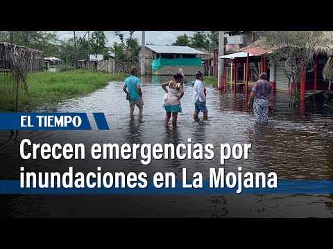 Crecen emergencias por inundaciones en La Mojana, Sucre | El Tiempo
