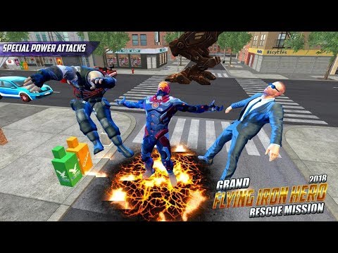 Grand Superhero Flying Iron Rescue | Iron Hero Battle for Love | Android GamePlay | By Game Crazy