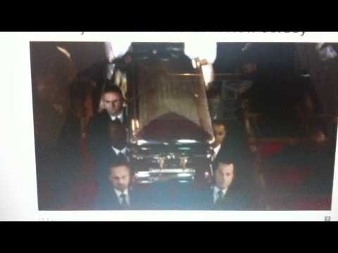 Whitney Houston Funeral Live-casket being taken out