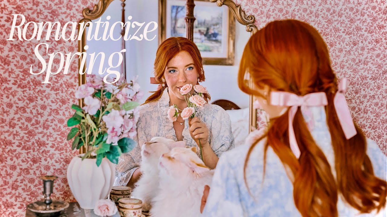 How I Romanticize Spring 🌷 a whimsical starter pack